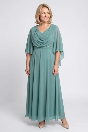 Rochie rochie lungă cu curea cu mărgele