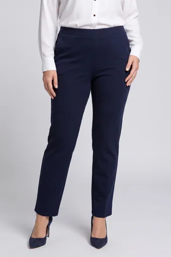 Pantaloni clasici bleumarin